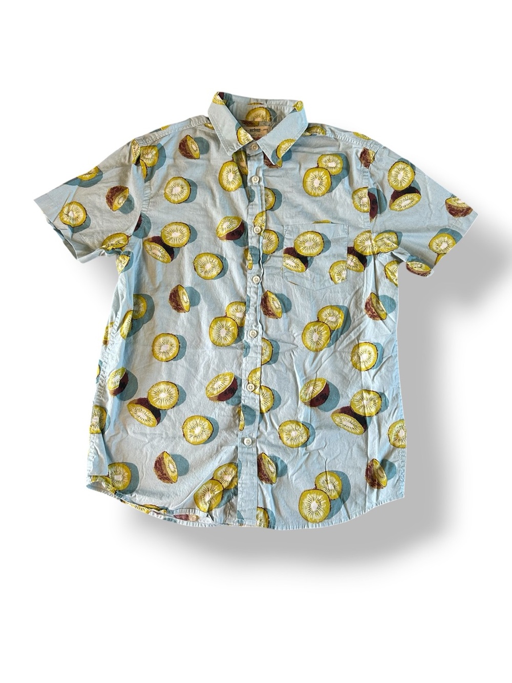 [Urban Pipeline] Kiwi Short Sleeve Button Down Shirt